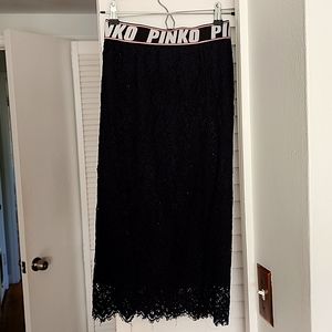 PINKO BEAUTIFUL MIDI SKIRT IN CROCHET